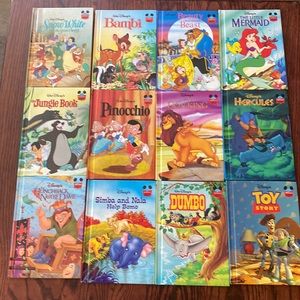 12 Walt Disney books